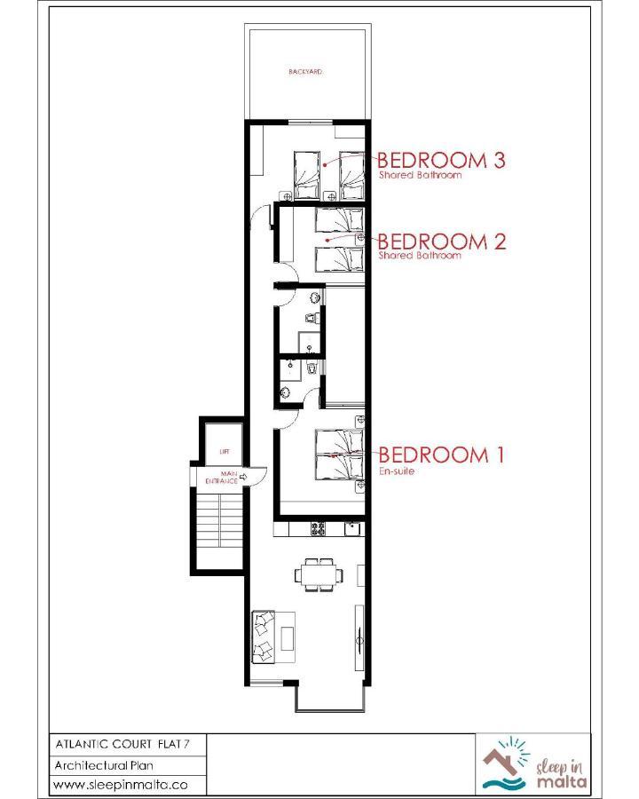 F7 Room 1, Private Double Room With Private Bathroom In Shared Flat ムサイダ エクステリア 写真
